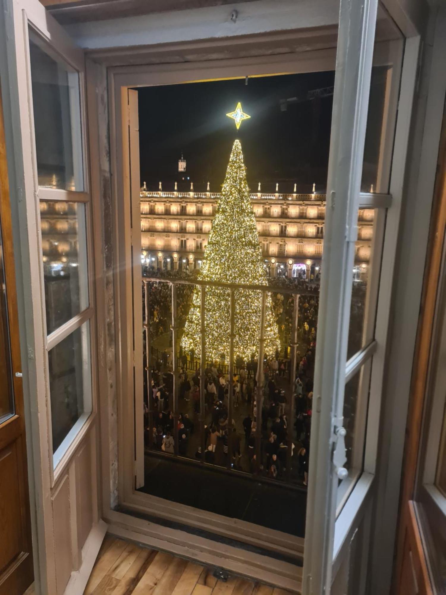 Plaza Mayor Salamanca Exterior foto